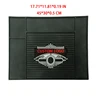 Black Red - Barber Mat