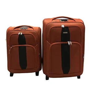 Wholesale Fabric 20/24/28/32 Scratch Resistant and Durable Travel Suitcase Locking Universal Wheel Pull Rod Box Luggage Set