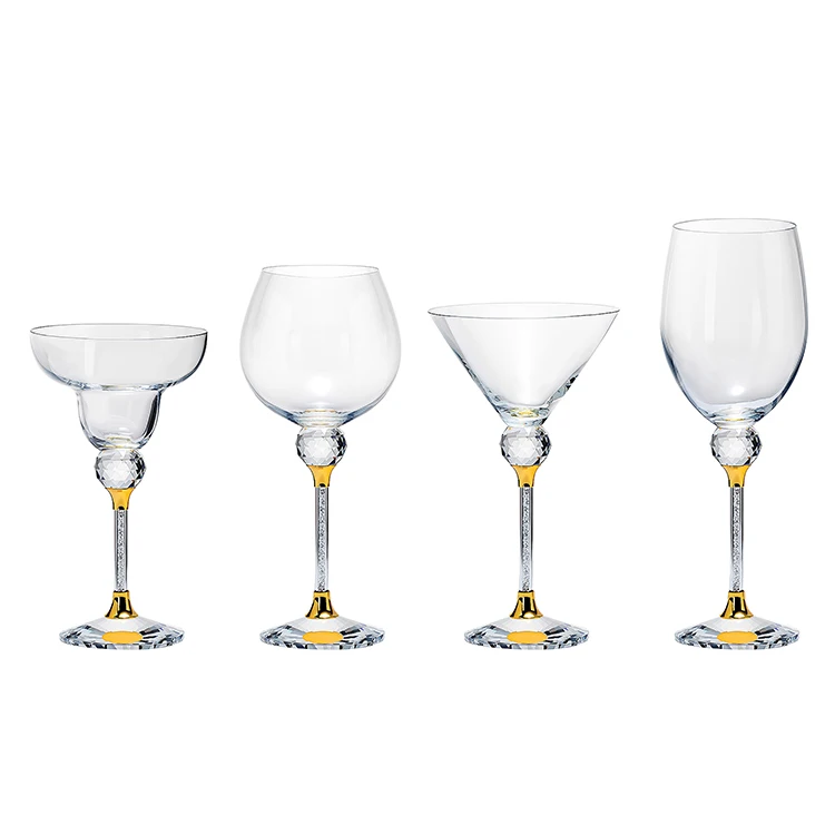 Хрустальный бокал для шампанского по низкой цене с украшением в виде кристаллов вина оптовая продажа фабрики могут быть выполнены индивидуальному заказу форме бокала красным вином