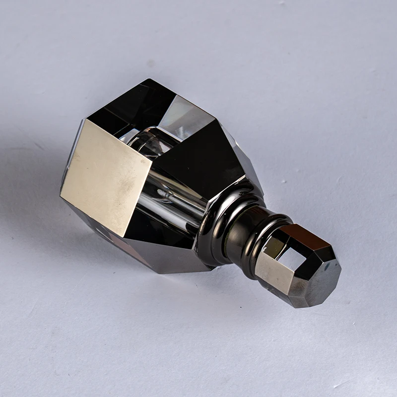 product small bridge new wholesale hexagonal customizable glass empty bottle high end luxury 3ml 6ml crystal perfume bottle-8