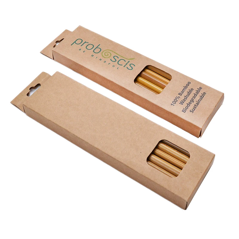 Eco Friendly Straw Packaging Box with Customer logo Printed Best Selling Products 2022 in Usa New Product Ideas 2023