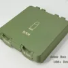 Caja de munición de 9 mm-100 cartuchos.