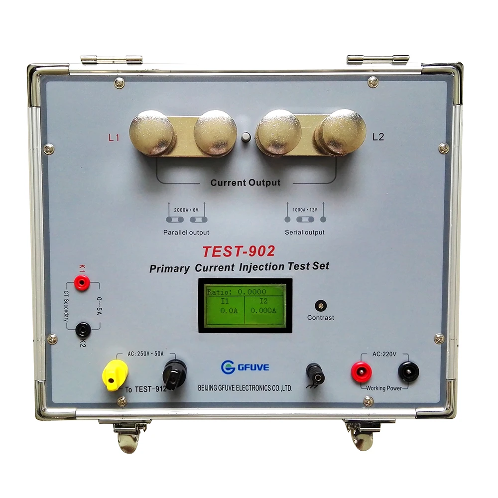 2000A Primary Injection Equipment Model TEST 902 for Relay Testing ...