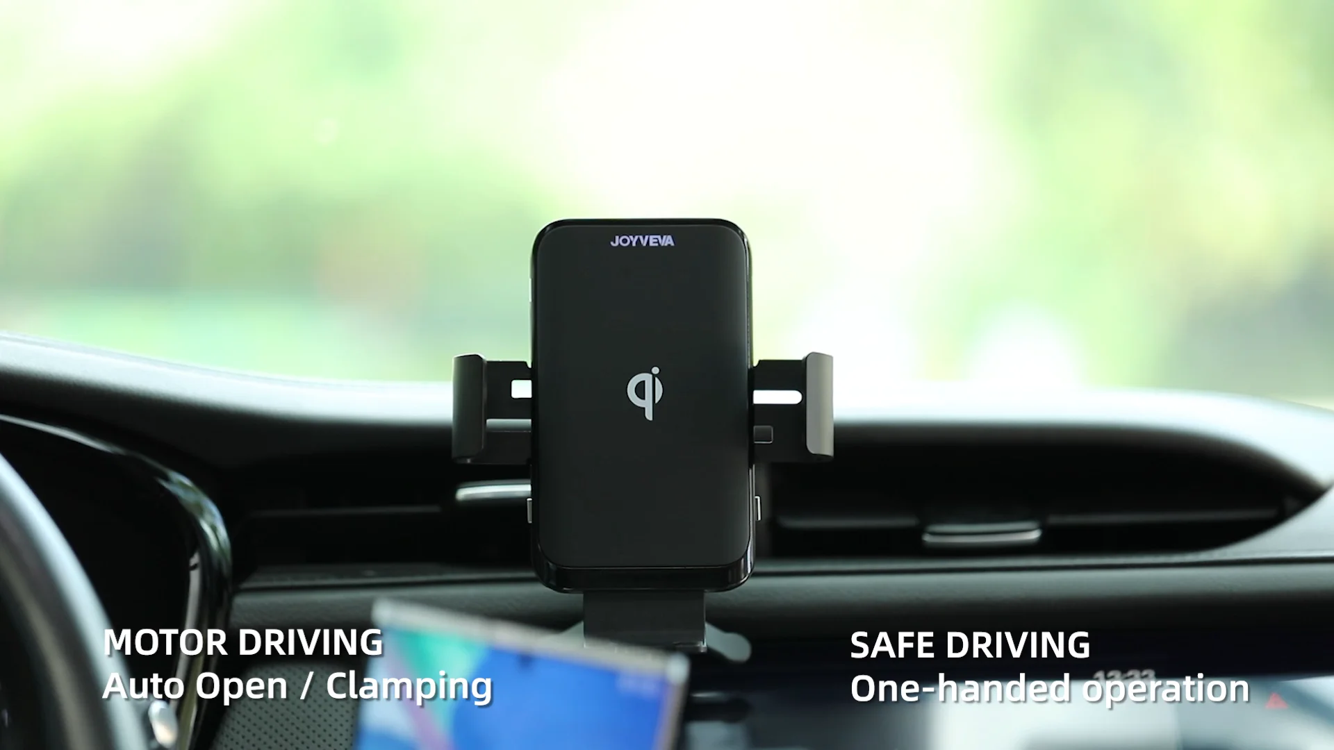 15w C18 Qi Kc Certificated Infrared Sensor Wireless Car Charger Mount