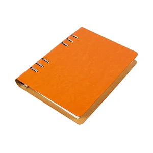 A3 Spiral Leather Bound Loose-leaf Notebook Hit Inner Core Business Office Conference Record Book Wholesale Available Gift