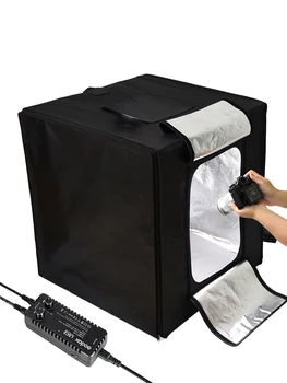 GODOX LST 40/60/80cm Three Way Dimming Light Box LED Studio Products Delivery of Portable Bags Small Softbox Light Equipment detail image