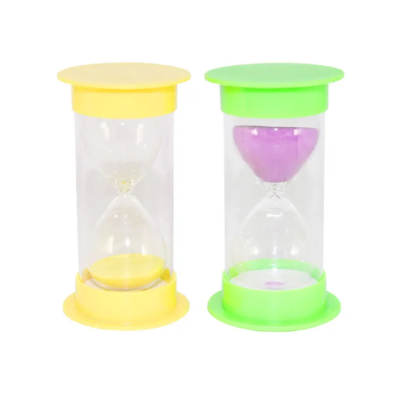 Песочные часы цветные песочные с обратным отсчетом 1/3/5/10/15/30 минут для детей игр классных классов кухни украшение дома и офиса
