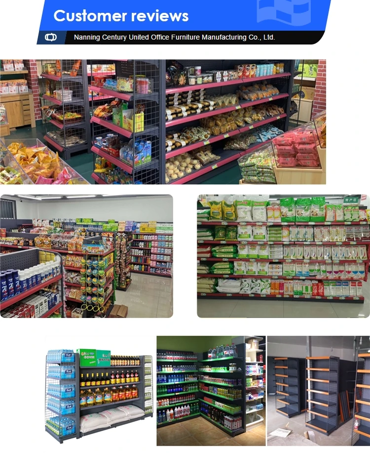 Single Side Snack Rack Supermarket Store Shelf Convenience Store