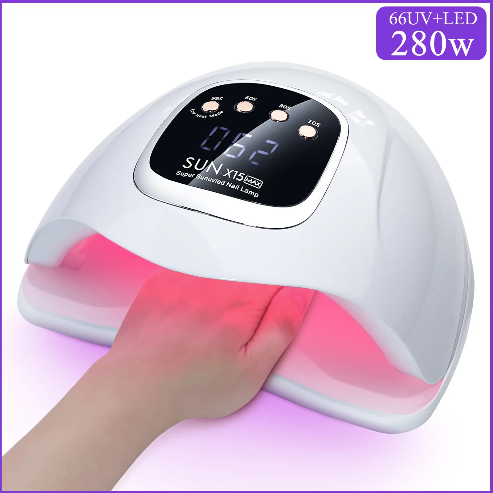 Misscheering Nail Art 280w Phototherapy Machine Sunx15max Nail Lamp 66 ...