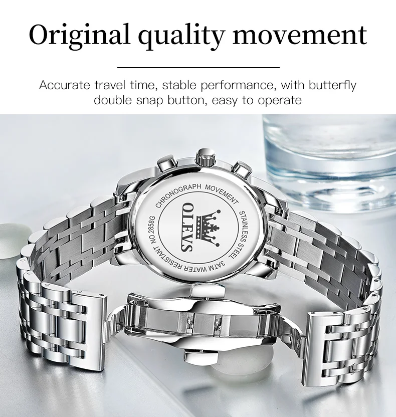 OLEVS Watch Brand Water | 2mrk Sale Online