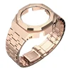 Rose Gold Case+Stainless Steel Rose Gold Band 2