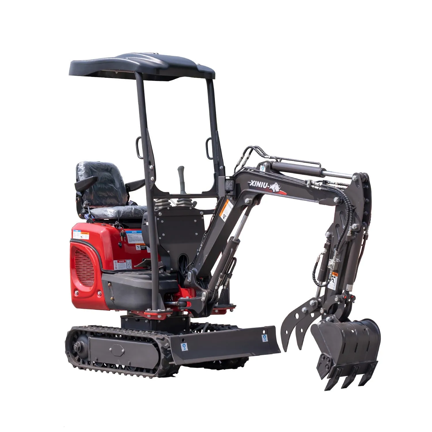 Rhino Crawler Minibagger Mini Bagger Pelle Excavator Mini Digger Xn12-8 ...