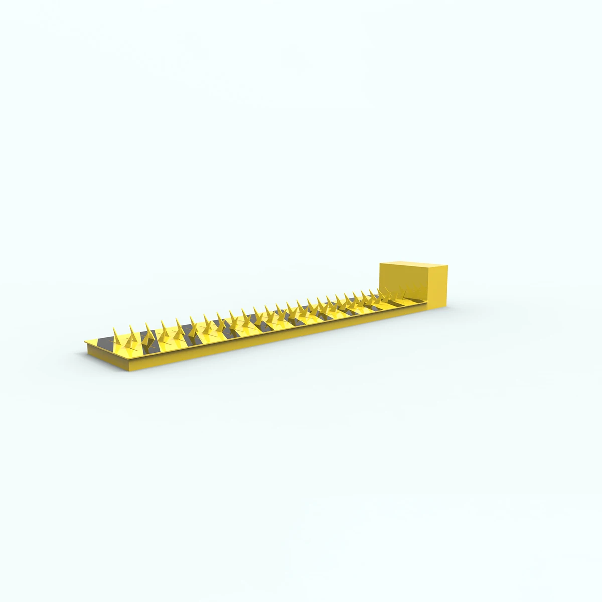 Automatic Remote Control Bi-Directional Arch Type Traffic Spikes Road Barrier Electric Underground Two-Way Tire Killer