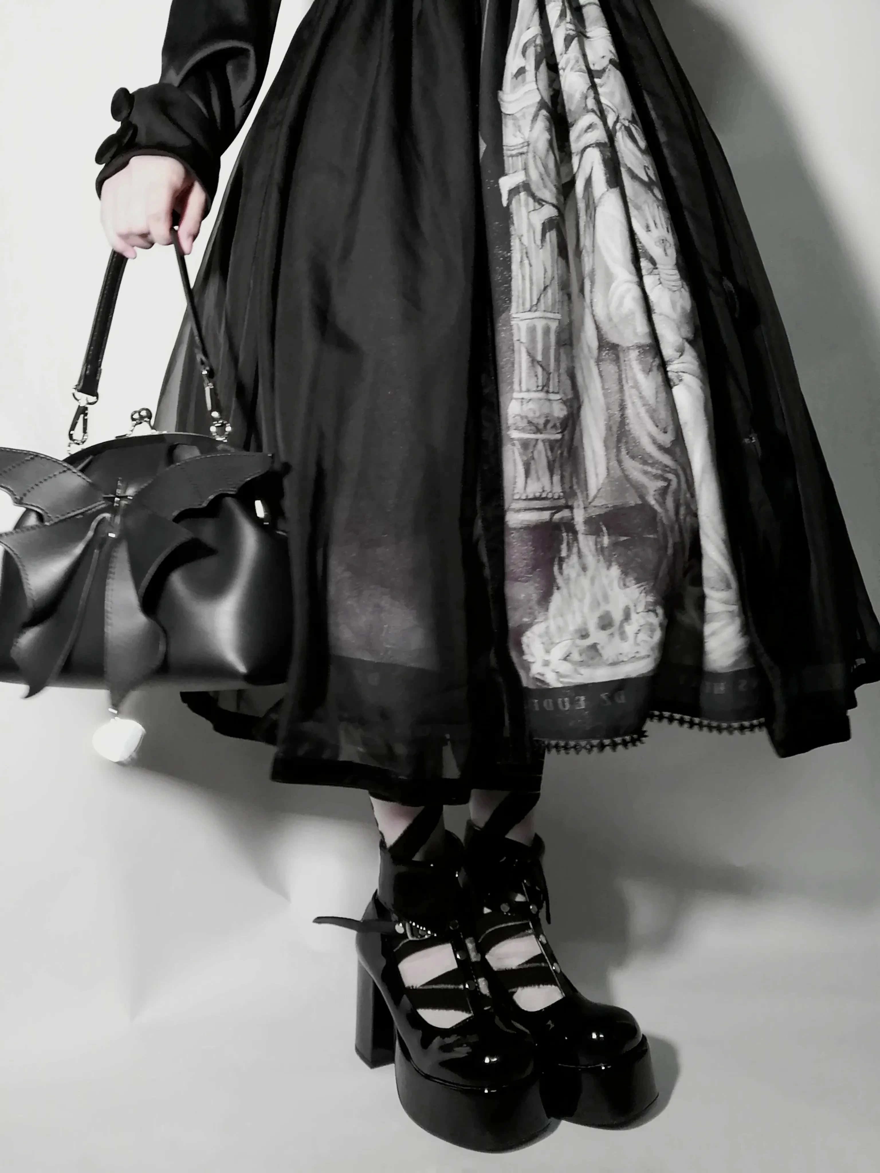 Gothic Lolita Devil Wings Women Handbag - Luxury & Style