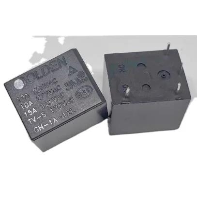 GH-1C-12L GH-1A-24L 24V-12A GH-1A-5L 5V-12A 12VDC 10A 4pin relay GH-1A-12L