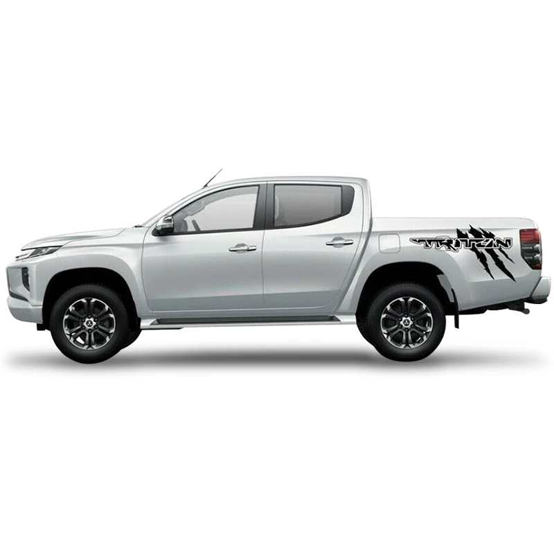 Juego De 2 Calcomanías Gráficas CLAWMARK Para Pick-ups 4x4, Ideales Para Mitsubishi L200 Y Toyota Hilux