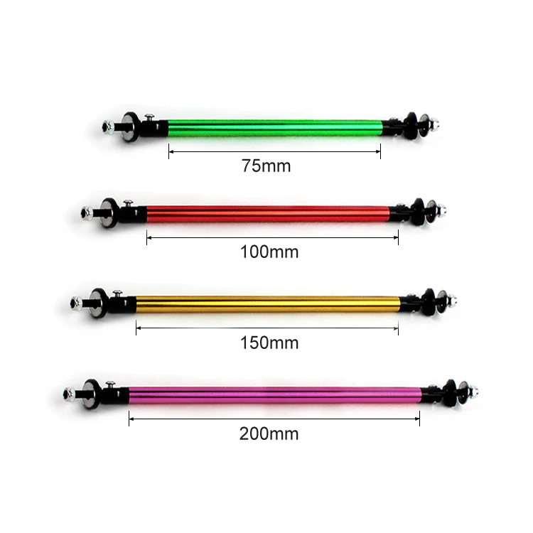 Kit Fissaggio Sgancio Rapido Paraurti Auto - 4 Bulloni In Alluminio Nero Con Rondelle E O-Ring - 2