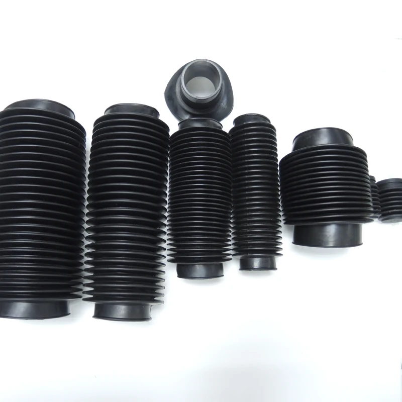 Universal Neoprene Flexible Accordion Cylinder Rubber Round Dust Bellow