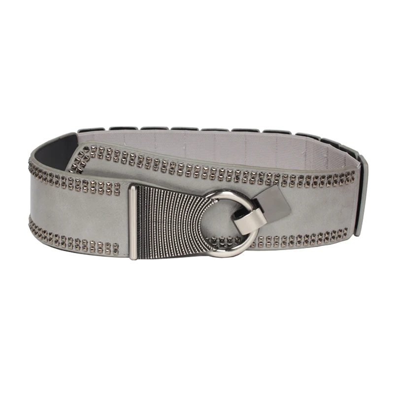 Shop Our Women Fashion Vintage Wide Waist Belt with Elastic  display picture 1