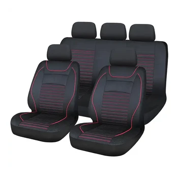 Factory outlet hot selling car seat cushions covers all season universal linen material breathable