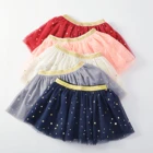 Girls' Skirts 4 Layers Girls Summer tutu Skirt for Girl Tulle Skirts