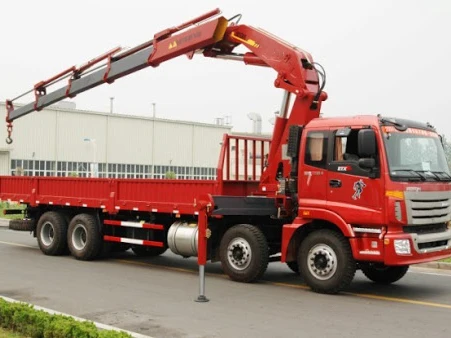 Huge Hydraulic Truck Mounted Crane SPS50000 20.0tons 8*4lhd Hot sale details