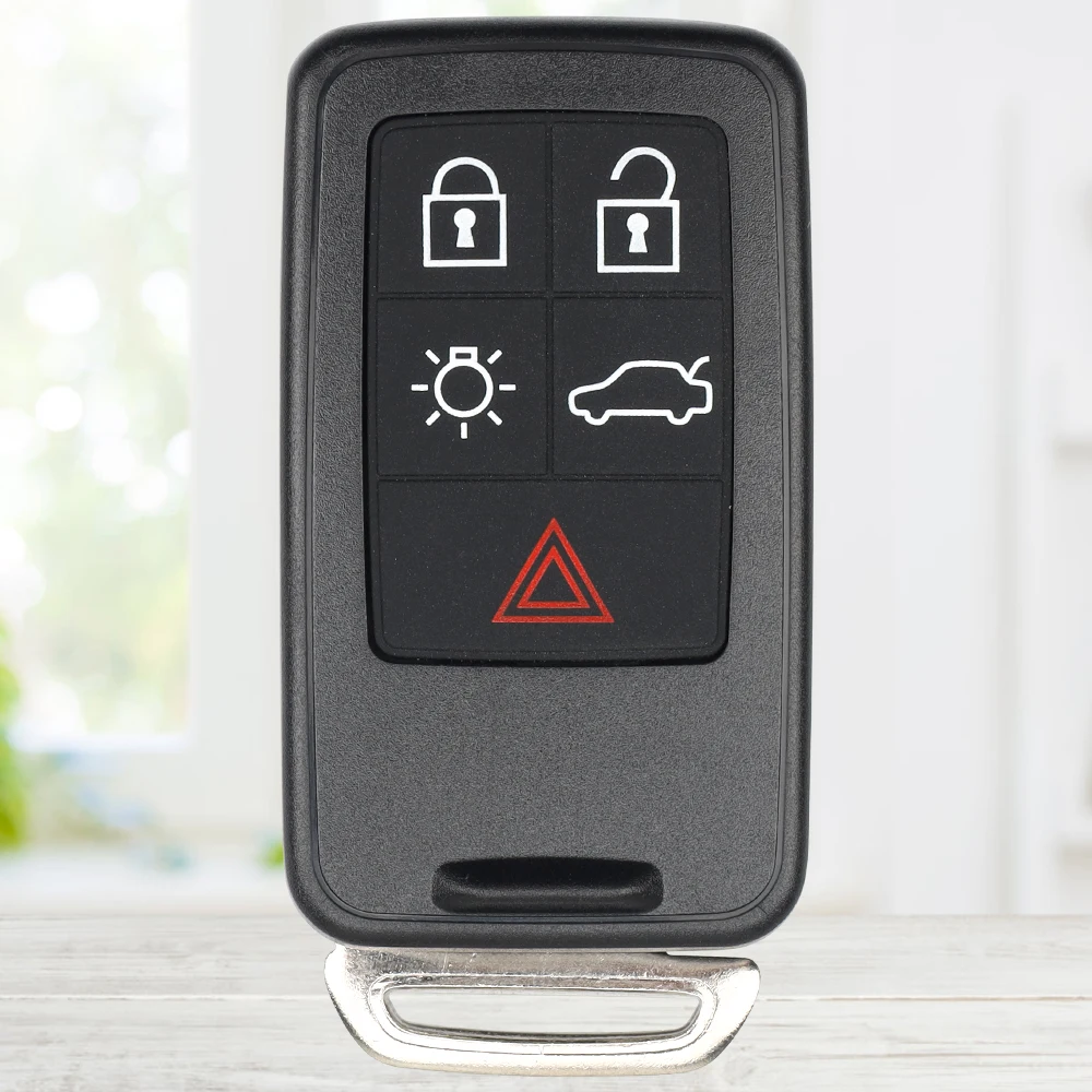 MS  5button 433mhz Fcc KR55WK49264  46chip Smart Remote Control Keyless Blank Key for volvo Xc60 S60 V40 v60 S80 Xc70 Car Fob