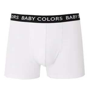 Factory Price Custom Breathable Male Solid Color Boxers Shorts Mens Cheeky Underwear