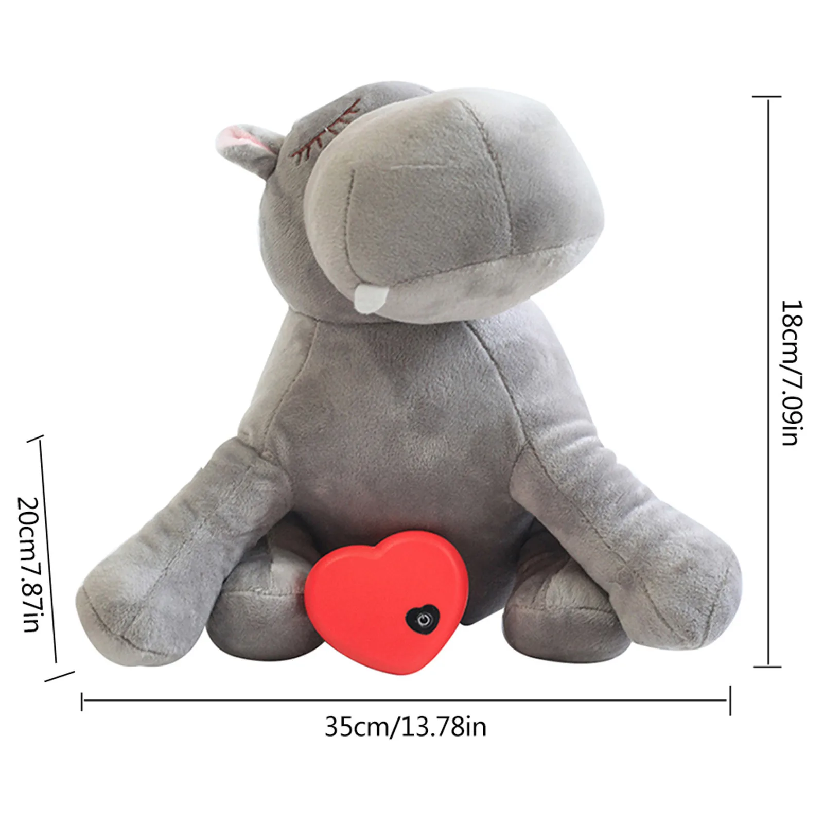 Plush Toy Pet Anxiety Relief Calming Aid Behavioral Training Comfort ...