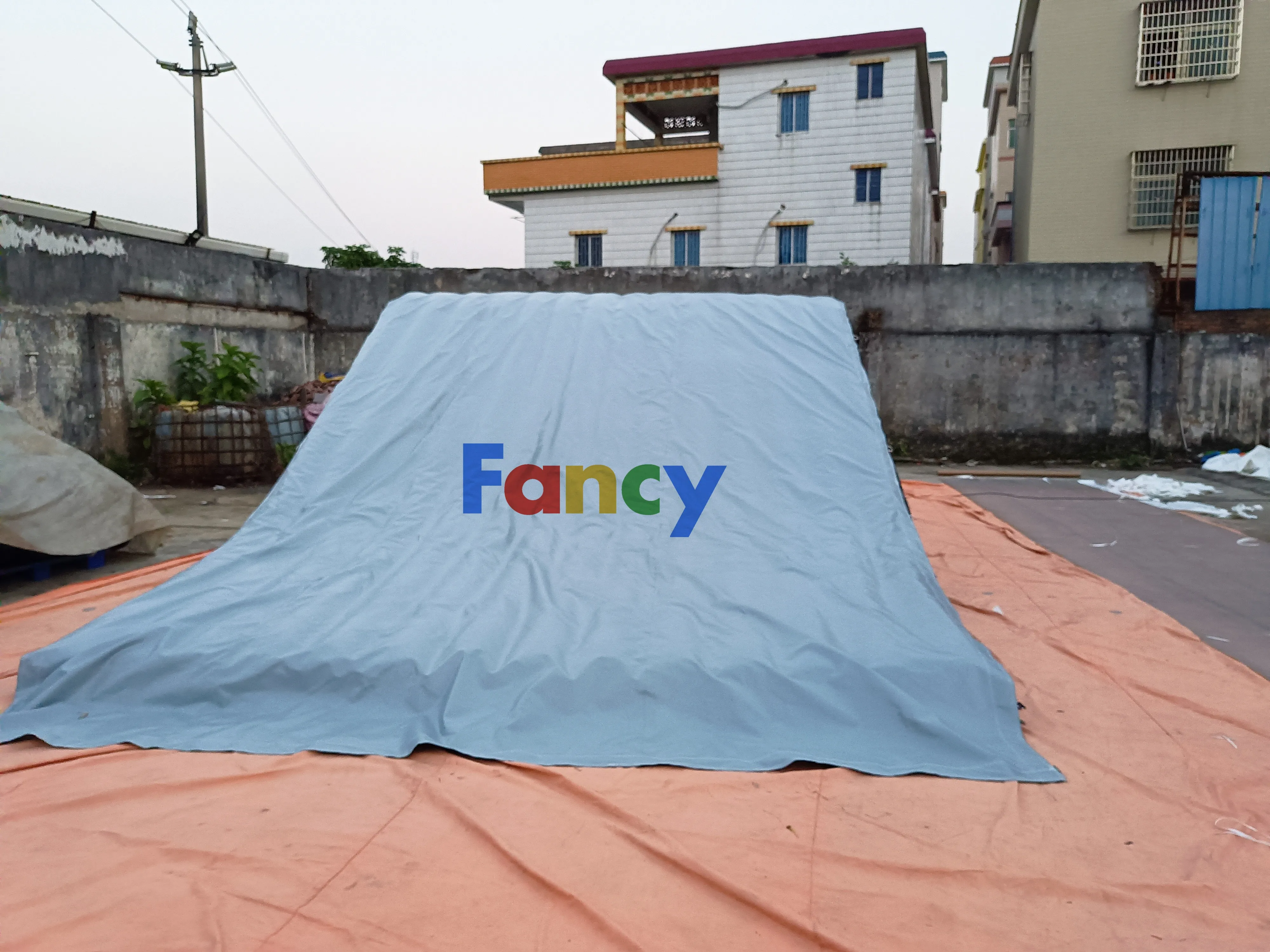 Small/FMX BMX Training Inflatable Ramp Landing Airbag Freestyle Landing Bag for Rent Bmx Airbag for Training