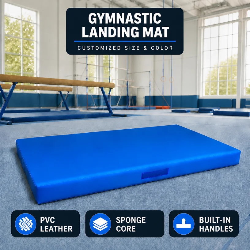 Safety Landing Mat Soft Tumbling Crash Pad for Kids Gymnastics Training Fitness Equipment