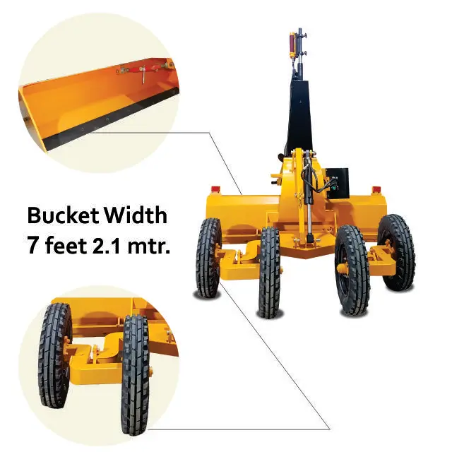 Laser Land Leveler Pro-7000 Agriculture Farm Machinery Equipment for Soil Preparation and High Precision Agriculture