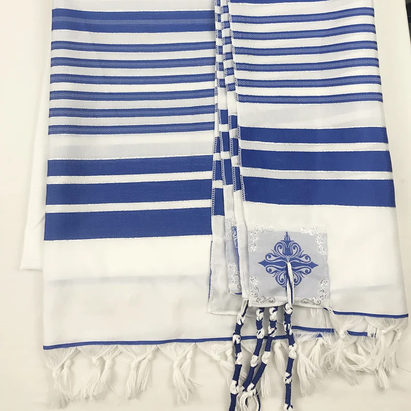 TALITANIA tallit prayer shawl Traditional Acrylic kosher jewish Hebreo tallit gadol/BAR MITZVAH and all ages 