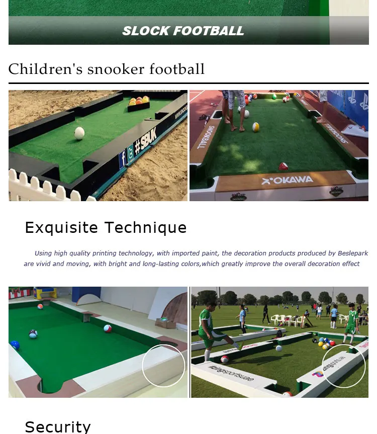 Beslepark Playground Snooker Table Billiard Snookball Game Snooker