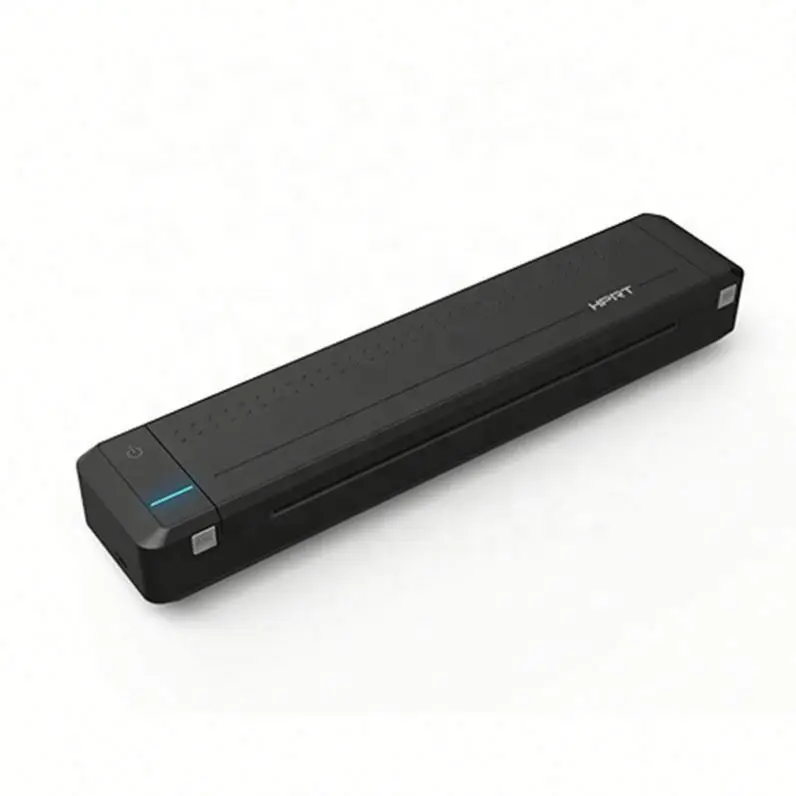 Mini Portable Mobile Printer HPRT MT800 A4 Paper Size Large Capacity Battery USB Home Business Mobile Printer by Ribbon