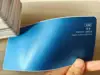 Bleu clair mat satiné