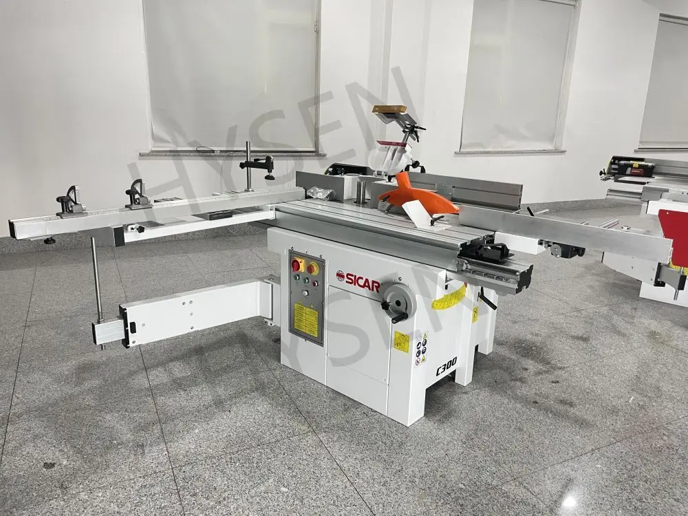 Woodworking Machines SICAR Brand 5 Functions Wood Shaper Saw Thicknesser Planer Combination Woodworking Machines