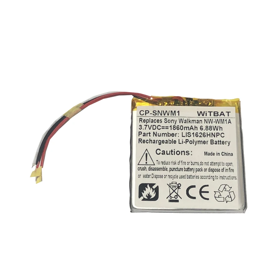 Lishnpc For Walkman Nw wm1a Nw wm1z Music Player Battery   Buy Mp3  Battery,Digital Media Player Battery,Audio Player Battery Product on  Alibaba.com