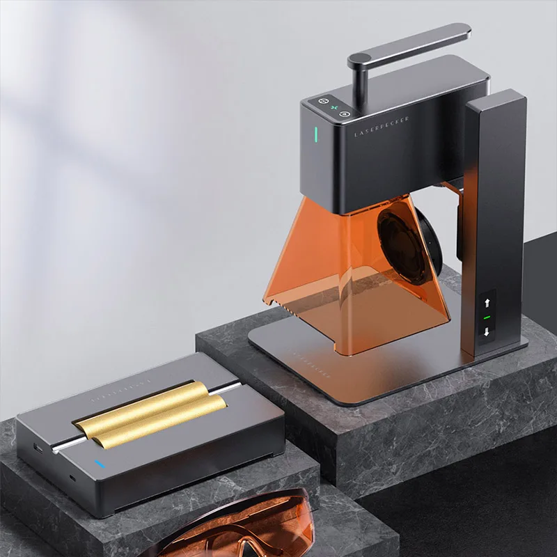 美品 laserpecker2 レーザーペッカー2 小型 レーザー彫刻機 レザー Amazon.co.jp: レーザー彫刻機 LaserPecker2 家庭用 軽量 手持ち