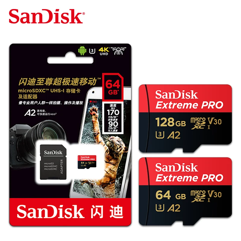 お買い物マラソン限定☆ microSDXC 1TB(1000GB) SanDisk サンディスク Extreme UHS-1 U3 V30 4K  Ultra HD A2