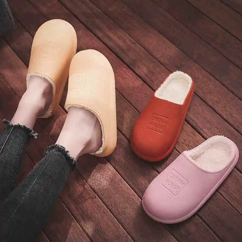 Warm and Waterproof Winter Shoes Perfect Indoor Slippers