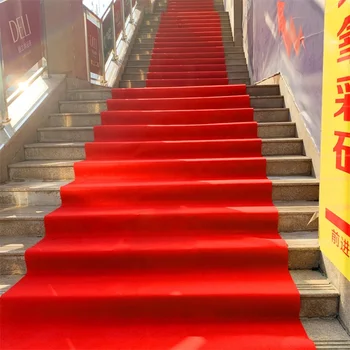 High Quality Roll Aisle Runner Wedding Handmade Felt Red/white Carpet For Events