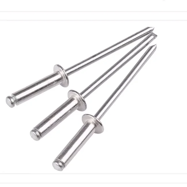 product fast delivery durable stainless steel round head semi tubular rivets closed type blind rivet-62