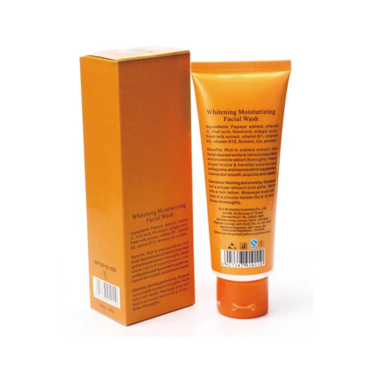 whitening face wash green tea extract