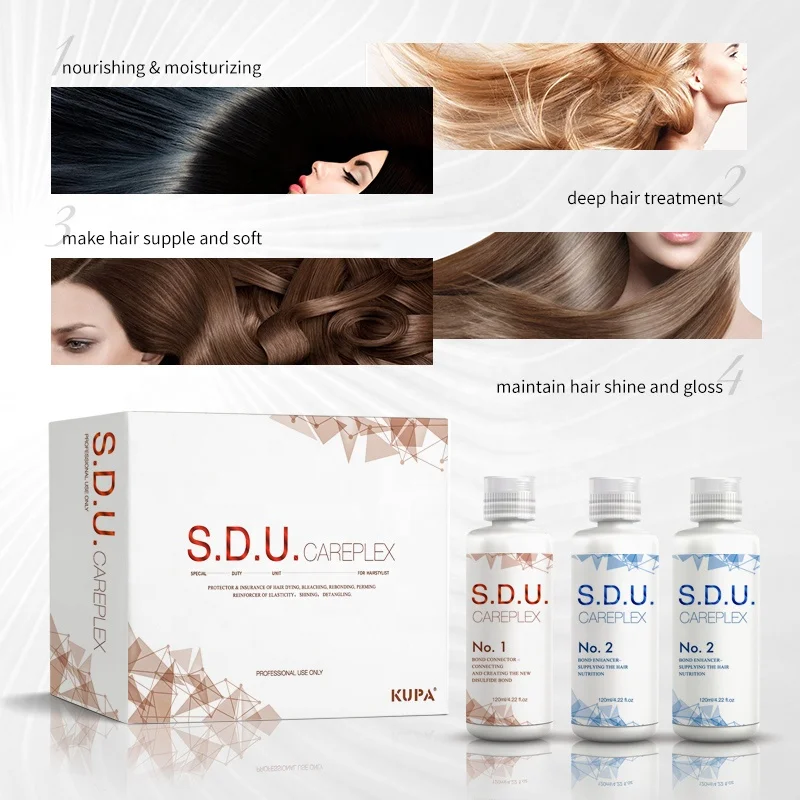 SDU CAREPLEX Professional Hair Color Protect Hair Bonding Treatment for Coloring Dyeing Perming