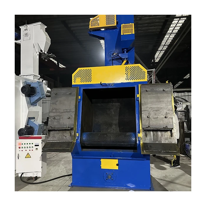 Automatic Steel Shot Blasting Machine Aluminum Shot Blasting Making Machine Professional Manufacturer