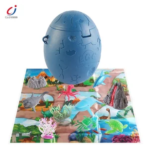 Chengji Educational Brinquedo Juguetes Eggs Backpack Ocena Toy Marine Animal Simulation Plastic Mini Ocean Sea Animal Model Toys