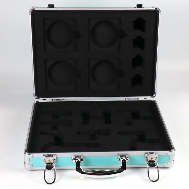 aluminum Camera tool equipment case with foam padding customized EVA diecut