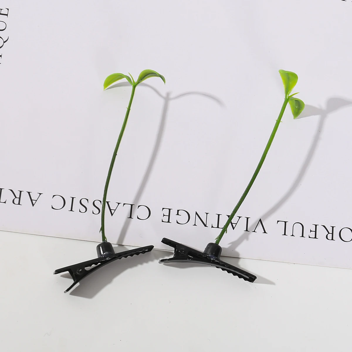 HUIXIN оптовая продажа искусственная трава заколка для волос с милыми цветами заколки на заказ аксессуары