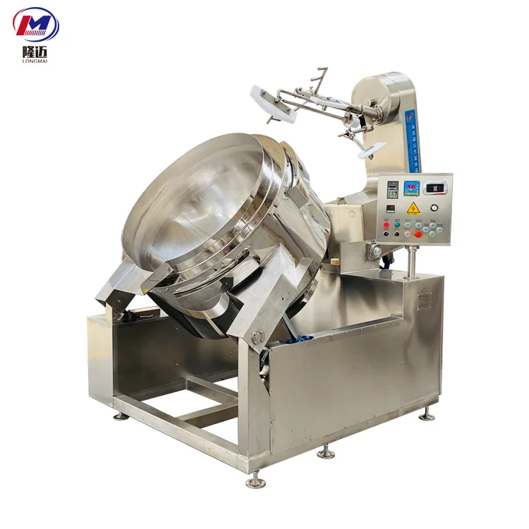 2021 New Design Biryani Electric Cooking Mixer Machine Price Auto Cooking Machine Mixer Industrial Cooking Machine for Sale